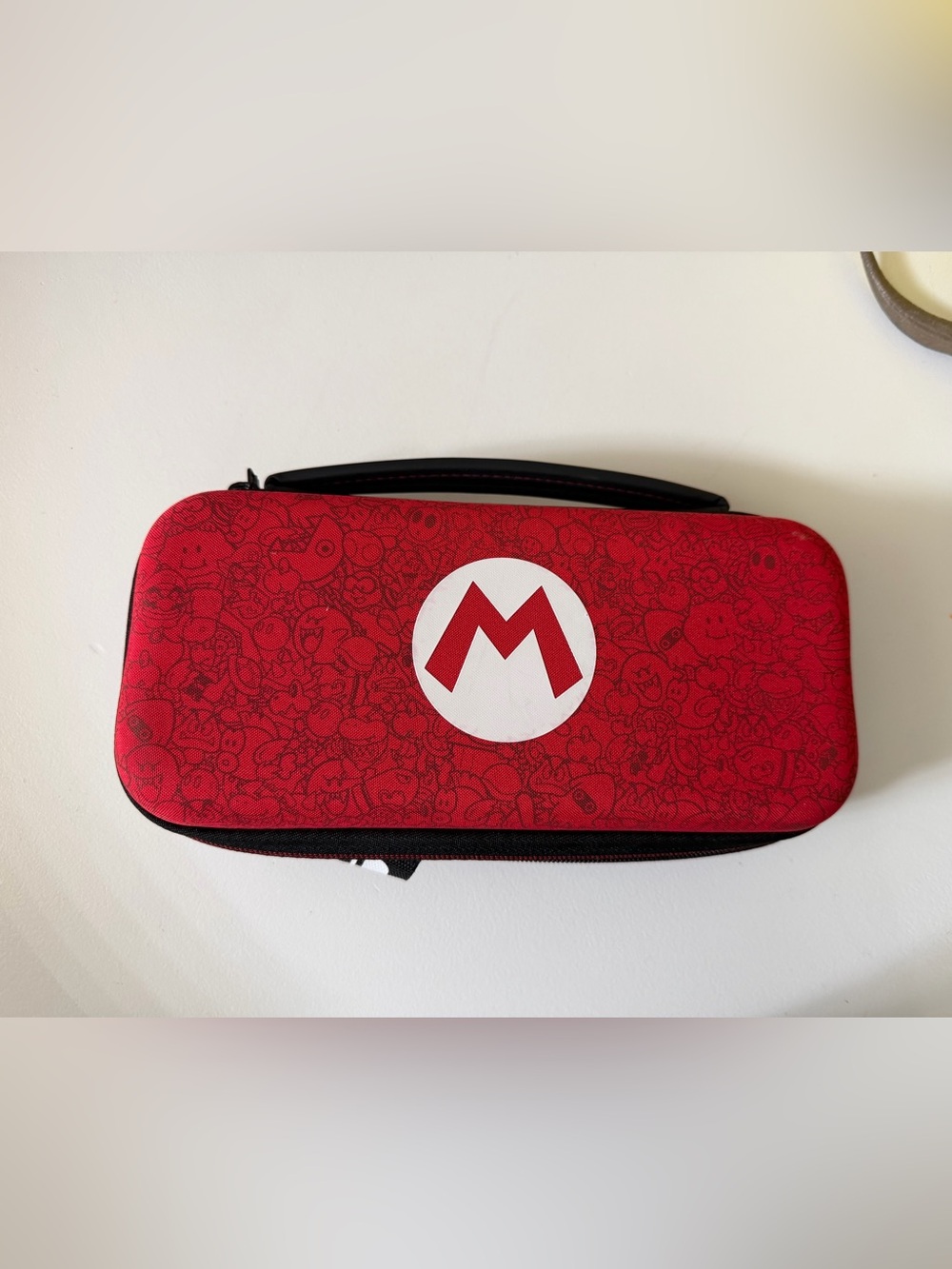 Nintendo Red Mario Symbol Travel Case